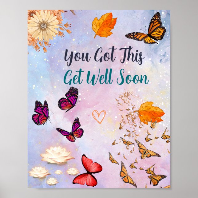 unique get well soon poster (Front)