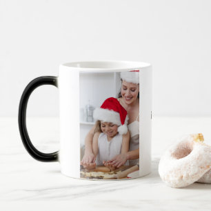 Unique gift   fill with hot water to reveal image magic mug