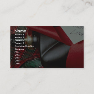 Unique Gift, perfume Business Card