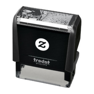 unique gifts for bike riders self-inking stamp