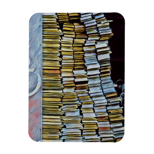 Unique gifts for book lovers magnet (Vertical)