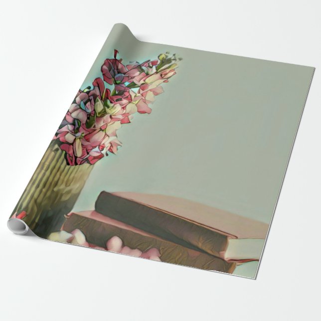 Unique gifts for librarian wrapping paper (Unrolled)