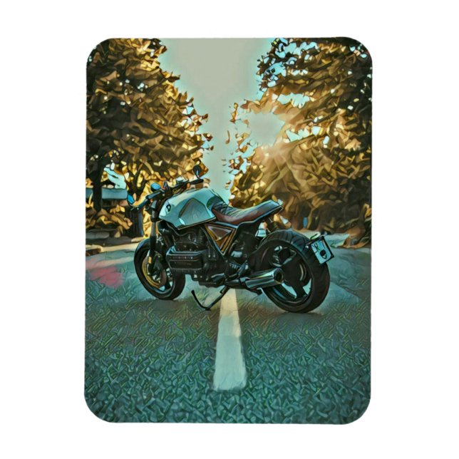 Unique gifts for motorcycle riders magnet (Vertical)