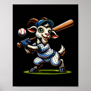 Unique Goat And Sell Enthusiast Sports Design Poster