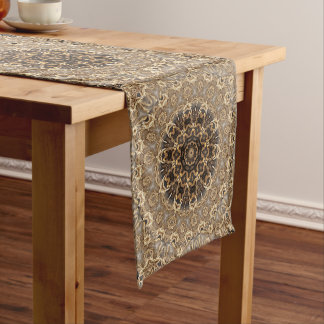 Unique Gold Decorative Table Runner