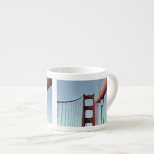 Unique Golden Gate Bridge, San Francisco Photo Espresso Cup