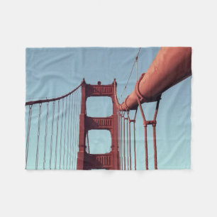 Unique Golden Gate Bridge, San Francisco Photo Fleece Blanket