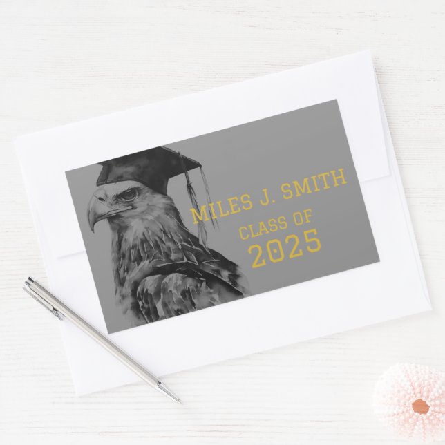 Unique Graduate Envelope Seal Sticker | Eagle (Envelope)