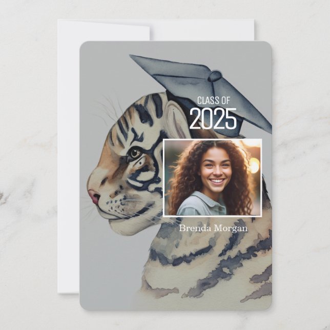 Unique Graduation Save the Date  (Front)