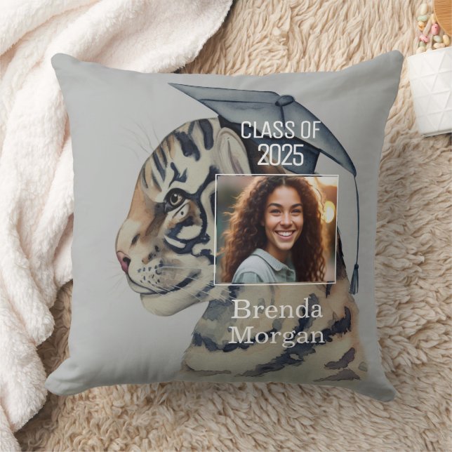Unique Graduation Throw Pillow (Blanket)