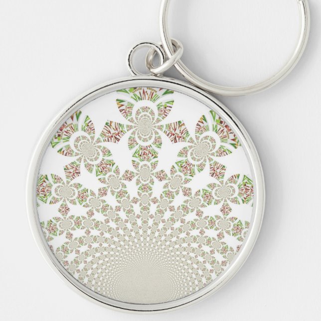 Unique Hakuna Matata Design: Serene Vibes Key Ring (Front)