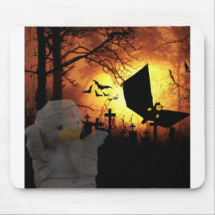 Unique Halloween design Mouse Pad