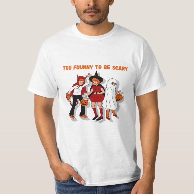 Unique Halloween Design . T-Shirt (Front)
