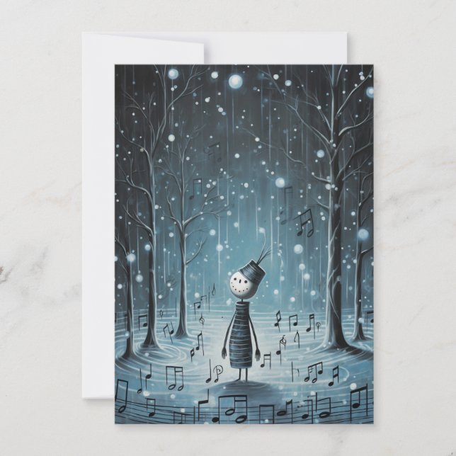 Unique Hand Drawn Christmas Cards (Front)