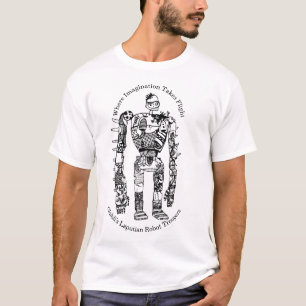 Unique Hand-drawn Laputian Robot Troopers  T-Shirt