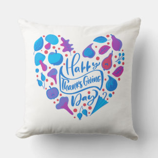 Unique Happy Thanksgiving Day Design Cushion