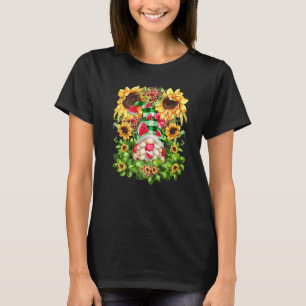 Unique Hippie Summer Sunflower Mum Cute Watermelon T-Shirt