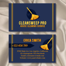 Unique House Cleaning Maid Service Logo