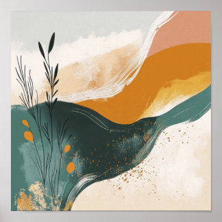 Unique House Decor Abstraction Wall Art Poster