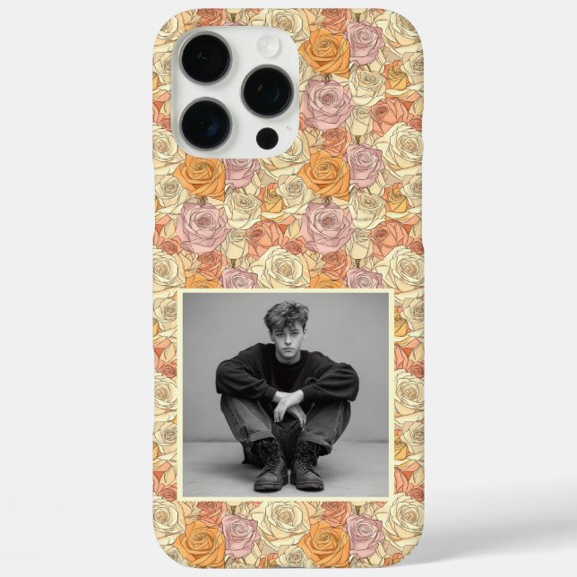 Unique Housewarming Gift Rose Flower Photo  Case-Mate iPhone Case (Back)
