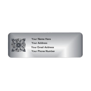 Unique Inspired Celtic Knot Return Address Label
