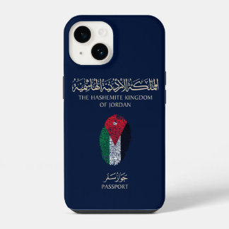 Unique Jordan Travel Passport Print Souvenir iPhone 14 Case