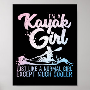 Unique Kayak Gift Oar Kayaking Accessories And Stu Poster