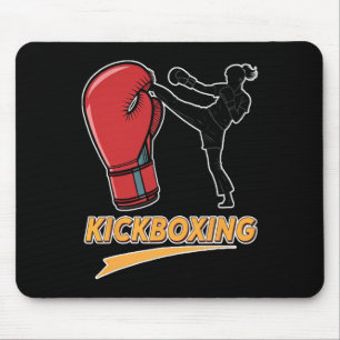 Unique Kickboxing Boxing Glove Design Mouse Pad