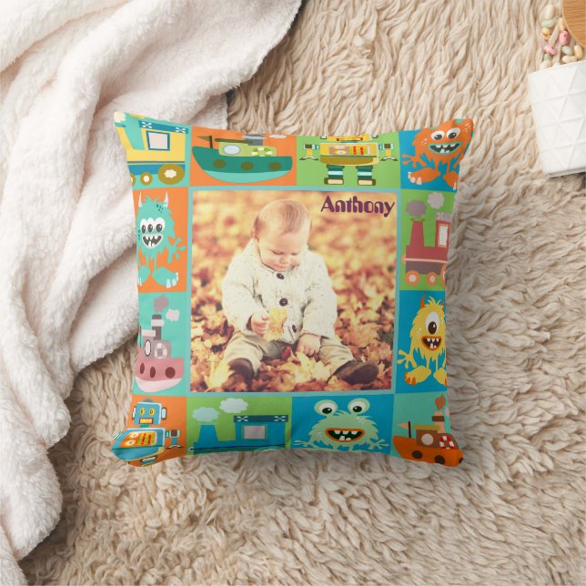 Unique kids photo frame cushion (Blanket)