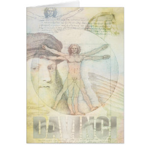Unique Leonardo daVinci Vitruvian Man Collage