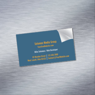 Unique Magnetic Business Card