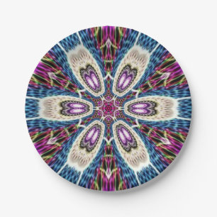 unique Mandala Paper Plate