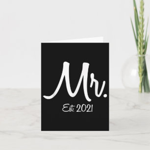 Unique Matching Wedding Gift For Bride & Groom Card