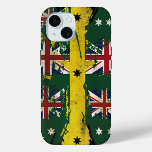 Unique Mates Mingling: Australian + British Fusion iPhone 15 Case