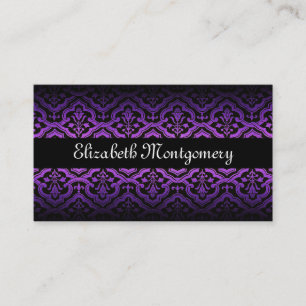 Unique Mediaeval Damask Professional Business Card