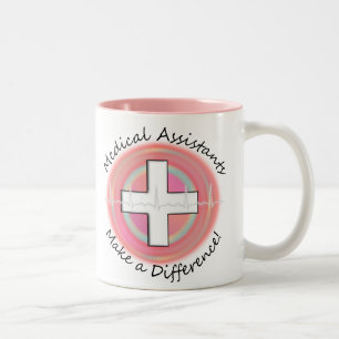 Unique Medical Assistant Gifts Two-Tone Coffee Mug