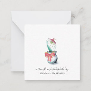 Unique Mini Christmas Gift Tags with Envelopes Card