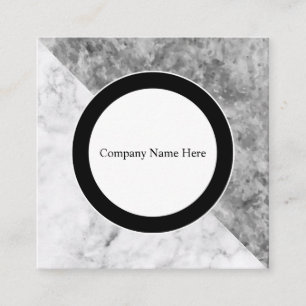 Unique Modern Design Square Business Card