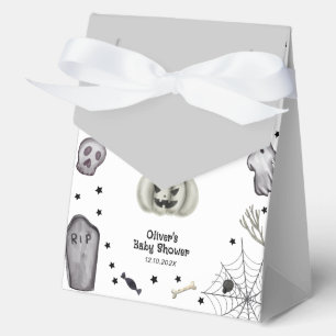 Unique Modern Little Boo Ghost Boy Baby Shower Favour Box
