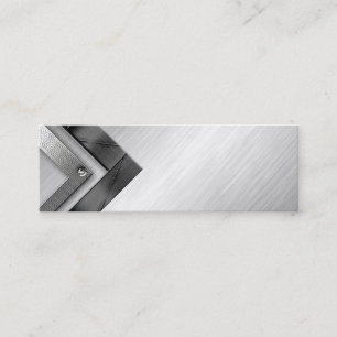 Unique Modern Metal Professional Business Cards