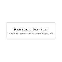 Unique Modern Minimalist Plain Simple White