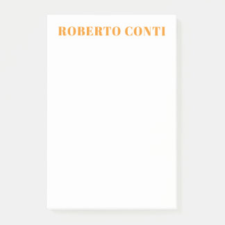Unique Modern Plain Minimalist Post-it Notes