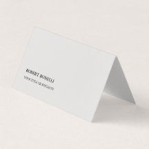 Unique Modern Platinum Grey Stylish Minimalist