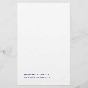 Unique Modern Premium Pearl Minimalist Stationery