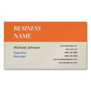 Unique modern professional design business card