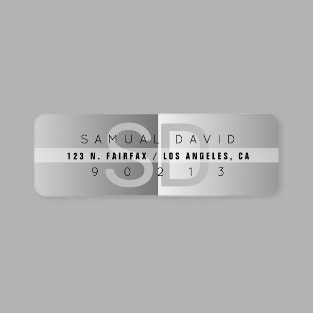Unique Modern Return Address Return Address Label (Creator Uploaded)