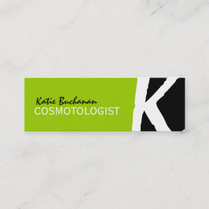 Unique Monogram Business Cards