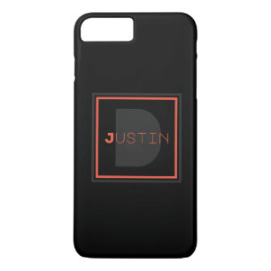 Unique Monogram iPhone 8 Plus/7 Plus Case