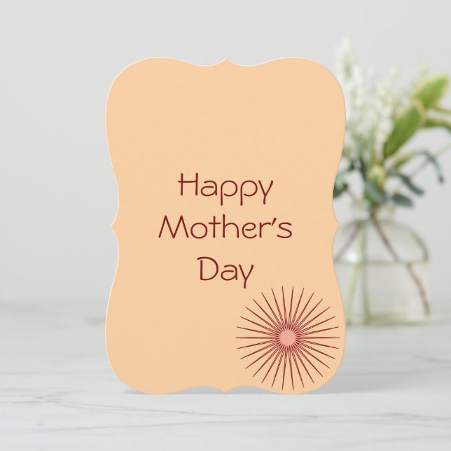 Unique Mother’s Day Card – Just For Her (Standing Front)