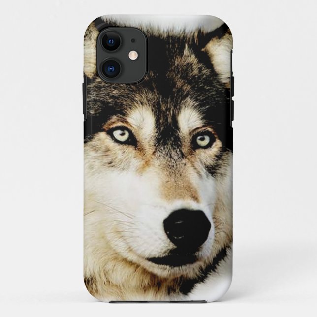Unique Motivational Wolf Case-Mate iPhone Case (Back)